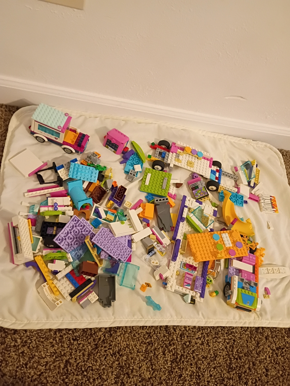 A lot of Legos.